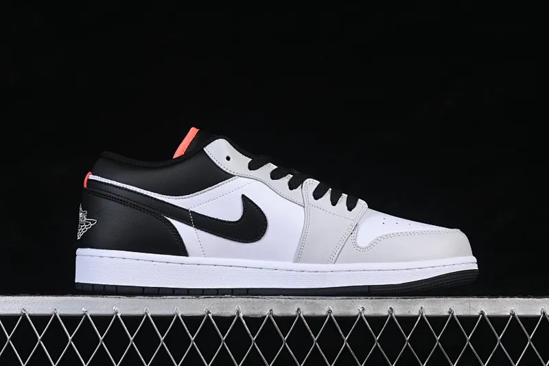 All categories Air Jordan Jordan series basketball shoes Air Jordan 1 Low Air Jordan 1 Low AJ1 Joe 1 white gray black hook low-top retro culture basketball shoes 553558-045